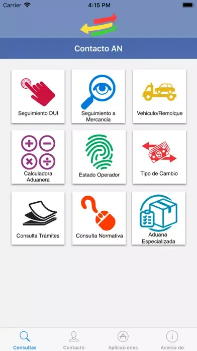 Captures d'écran de Contacto AN