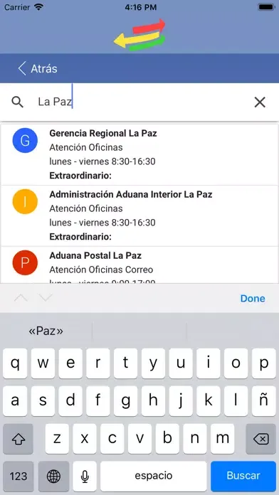 Captures d'écran de Contacto AN
