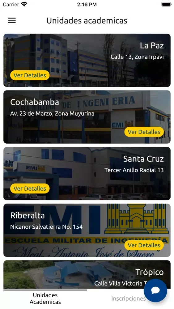 EMI Informativa 스크린샷