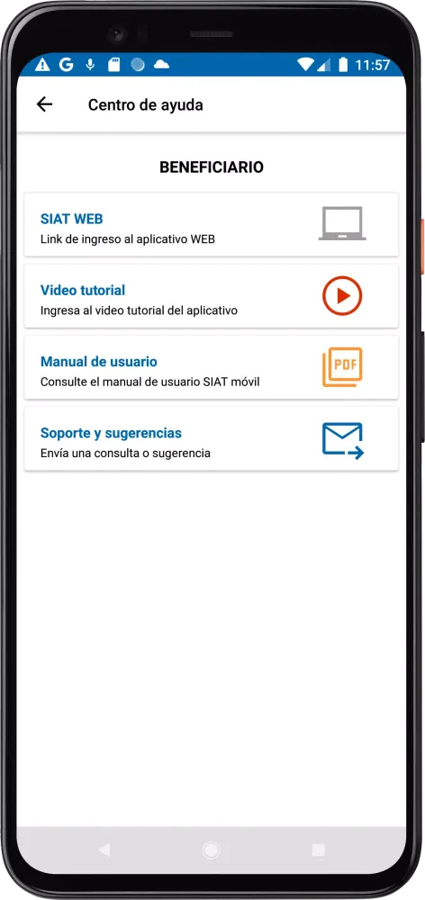 تصاویر SIAT en tus manos