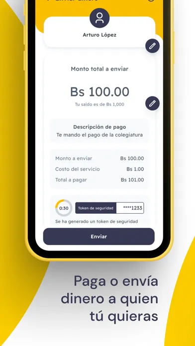 Tigo Money Bolivia Screenshots