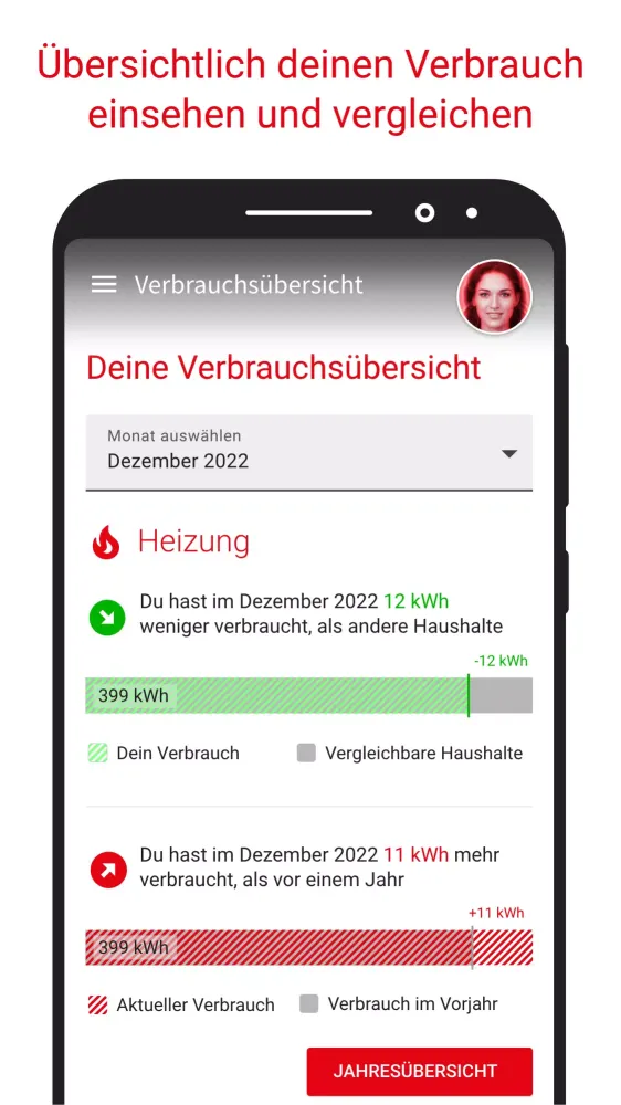 SWB-Mieterapp Screenshots