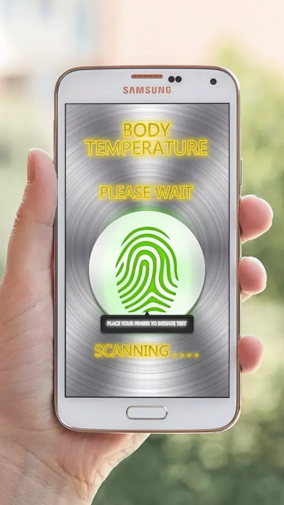 Body Temperature Checker Prank Screenshots