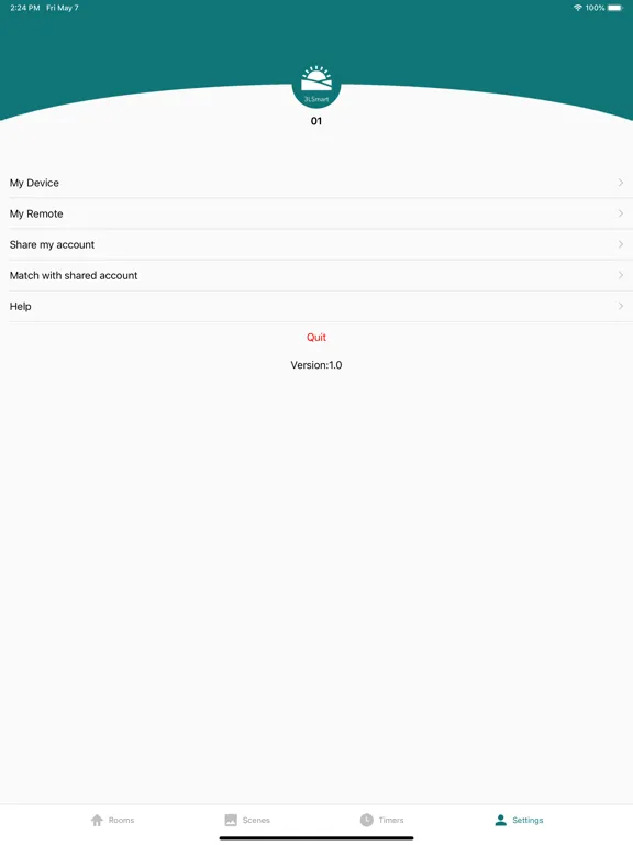 Скриншоты 3L Smart Blinds iPad 