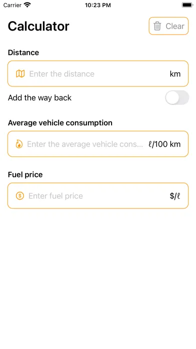 Fuel Trip Calculator应用截图