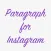 Paragraph for Instagram
