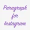 Paragraph for Instagram