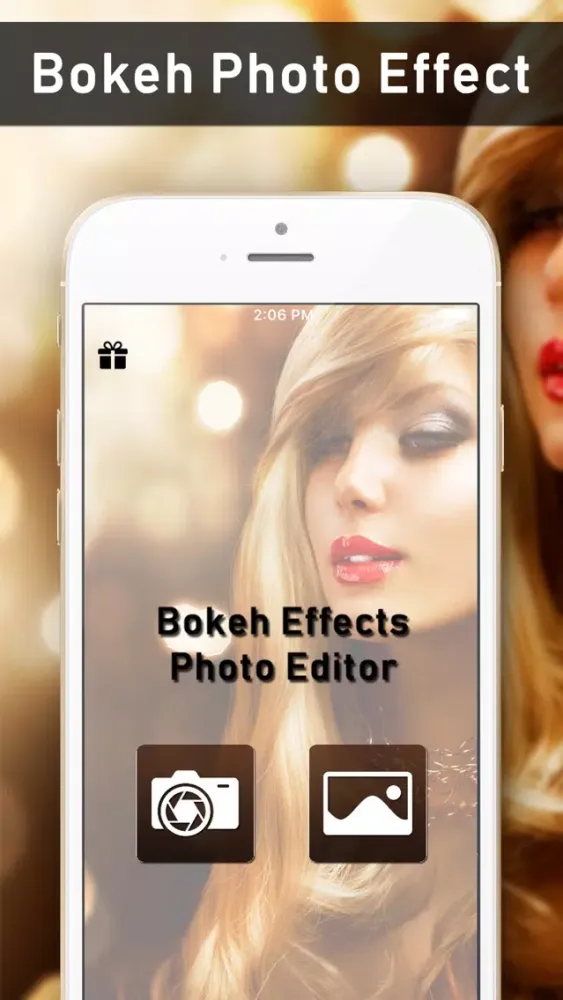 ภาพหน้าจอของ Bokeh Effects Photo Editor