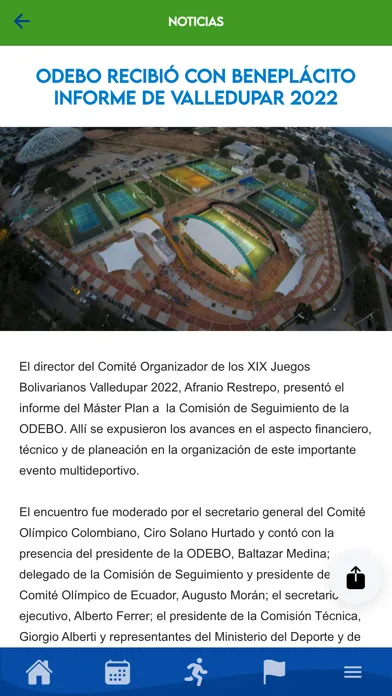 Bolivarianos 2022 Ekran Görüntüleri