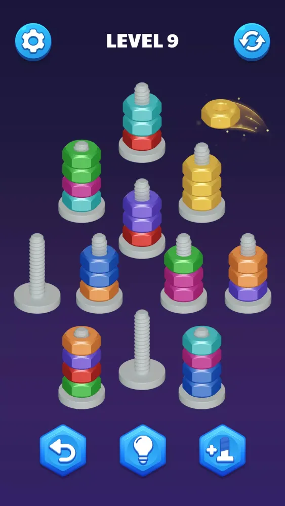 Nut Sort Puzzle:Nuts and Bolts應用截圖