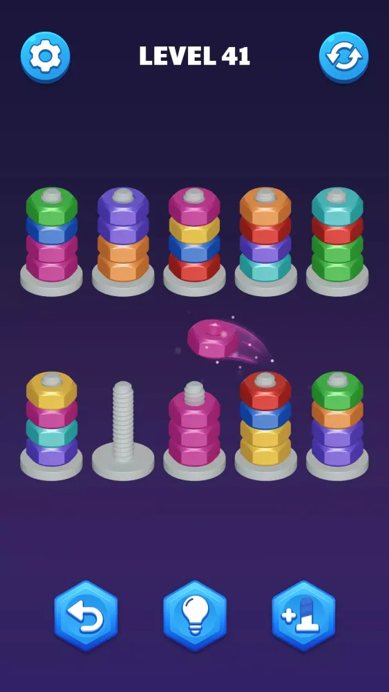 Nut Sort Puzzle:Nuts and Bolts應用截圖