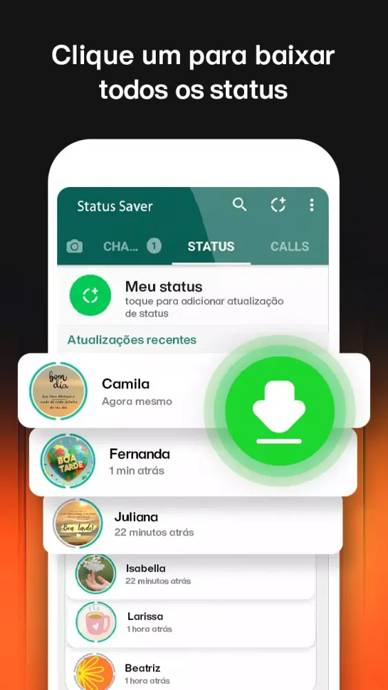 Capturas de pantalla de Kwai Bomdia - Baixar vídeos