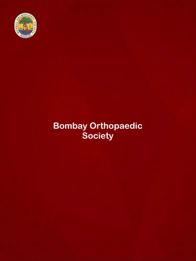 Zrzuty ekranu BOS-BOMBAY ORTHOPAEDIC SOCIETY iPad 