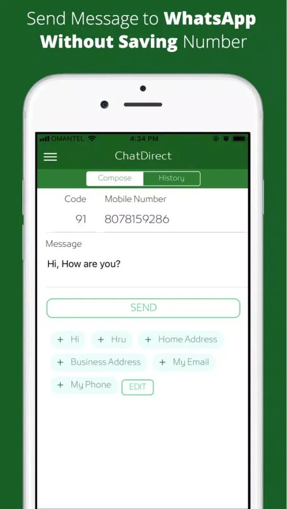 Captures d'écran de ChatDirect - Message Directly