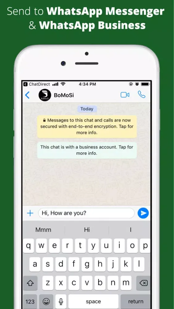 Captures d'écran de ChatDirect - Message Directly