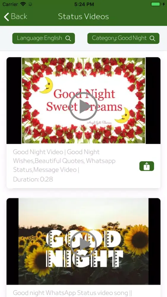 ChaTips - Status & Direct Chat スクリーンショット