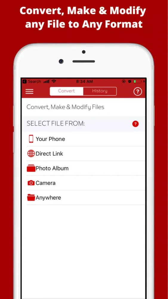 Tangkapan layar Aadhi File Converter, ZIP File