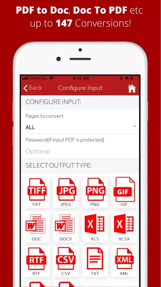Tangkapan layar Aadhi File Converter, ZIP File