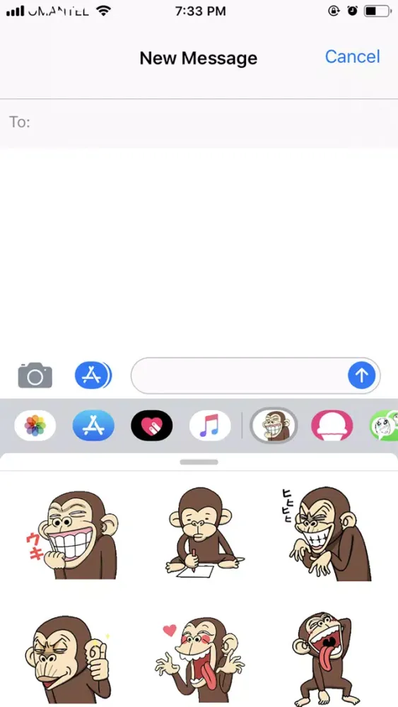 Monki - Animated Stickers Screenshots