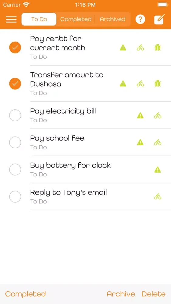 تصاویر qDo - Manage Time & Daily Task