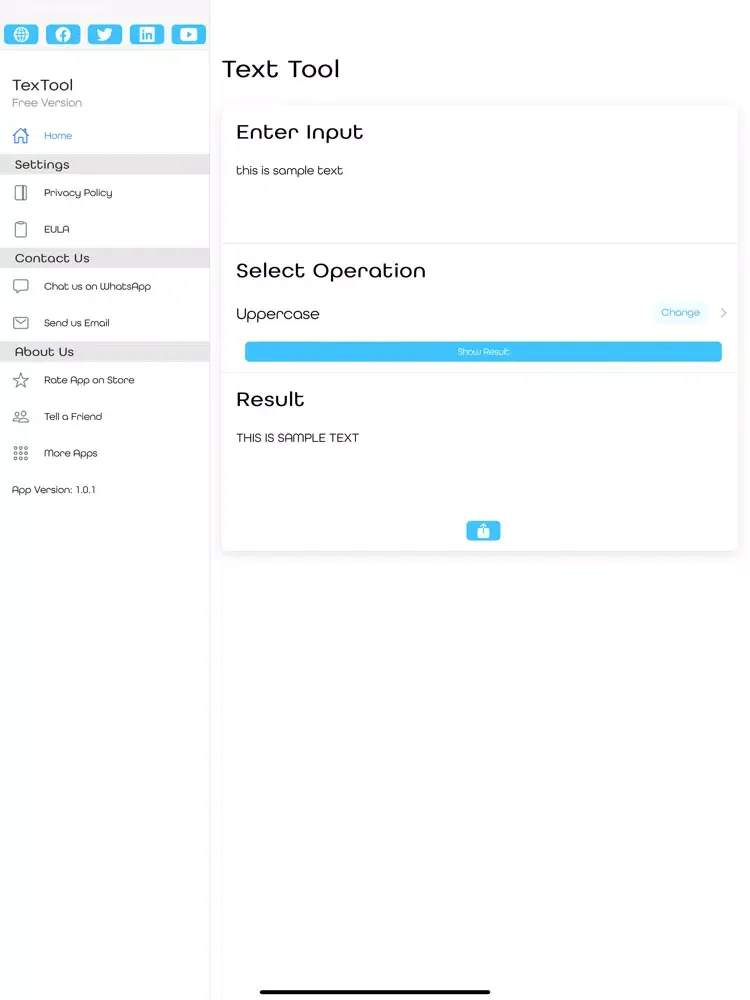 TexTool - Text Tool iPad 應用截圖