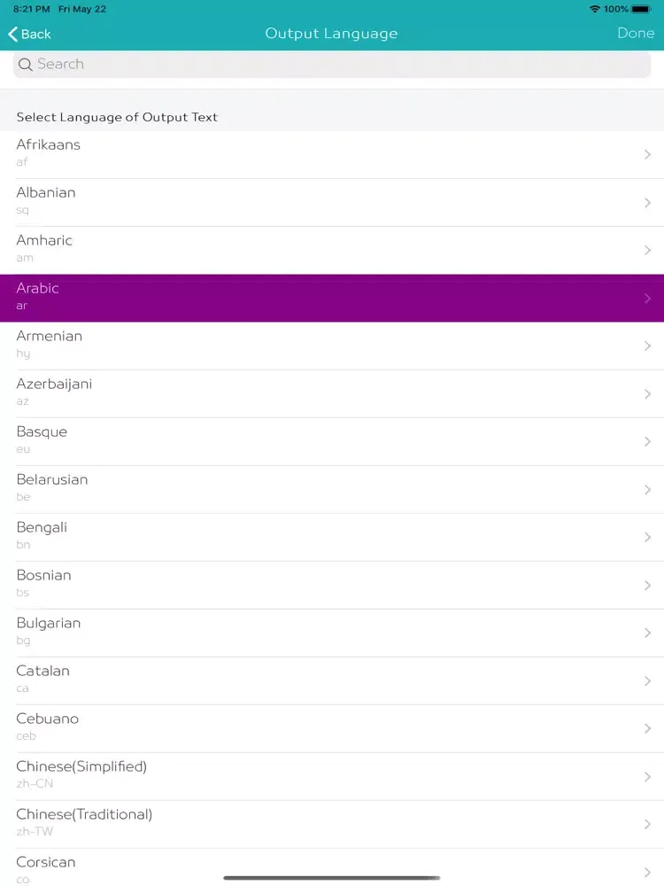 Ảnh chụp màn hình của WhaTrans Translate Chat & Text iPad 