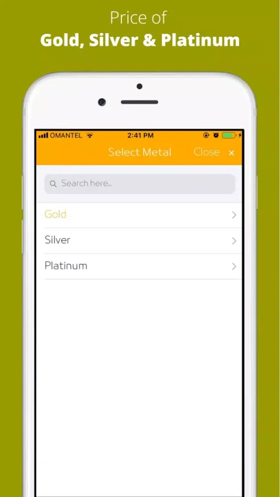 Gold Price Live: All City Rate应用截图