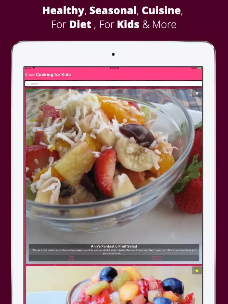 Recipe Book - 30K+ Top Recipes iPad 应用截图