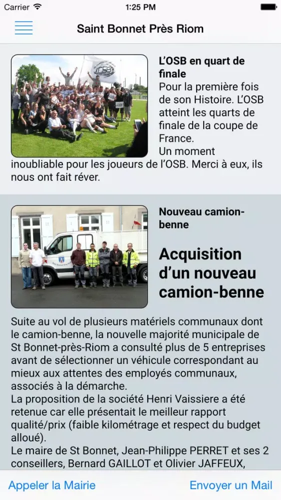 Saint Bonnet Près Riom سکرین شاٹس
