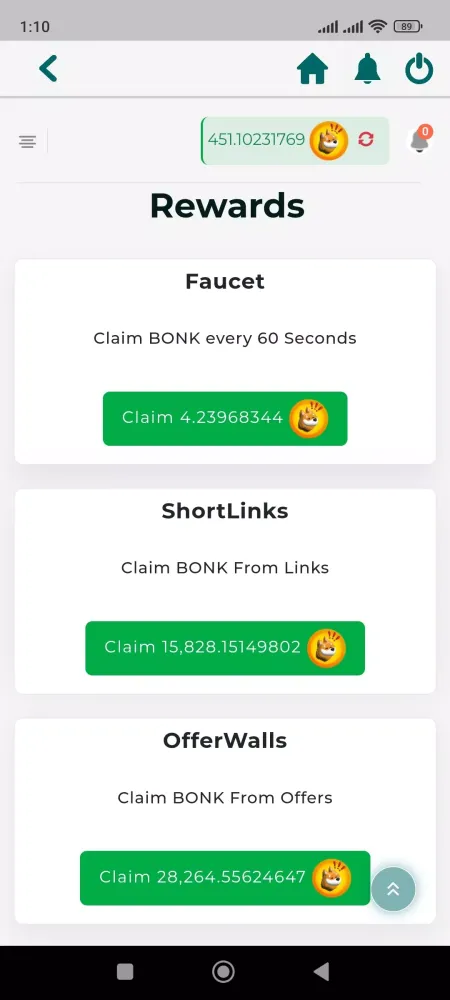 Bonk Faucet应用截图