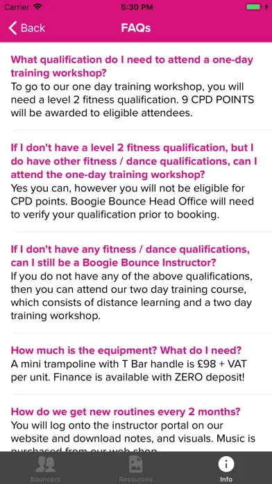Boogie Bounce Instructor স্ক্রিনশট