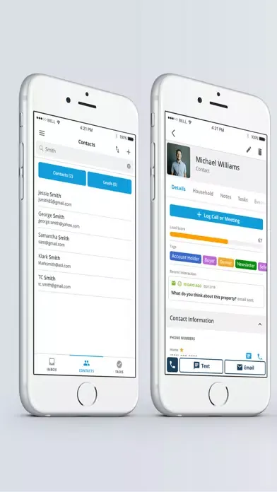 booj CRM سکرین شاٹس