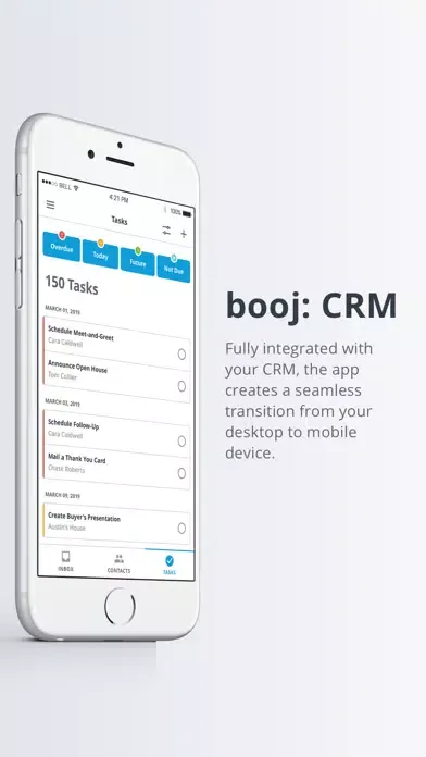 booj CRM سکرین شاٹس