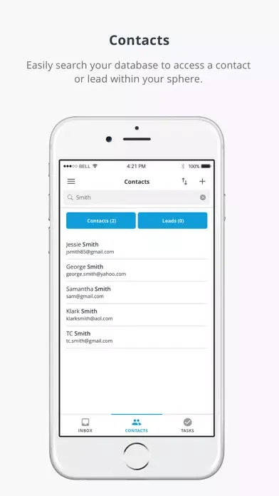booj CRM سکرین شاٹس