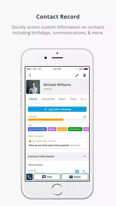 booj CRM سکرین شاٹس