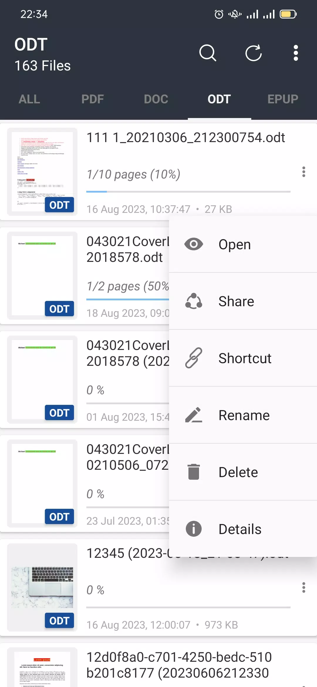 PDF Book Reader Screenshots