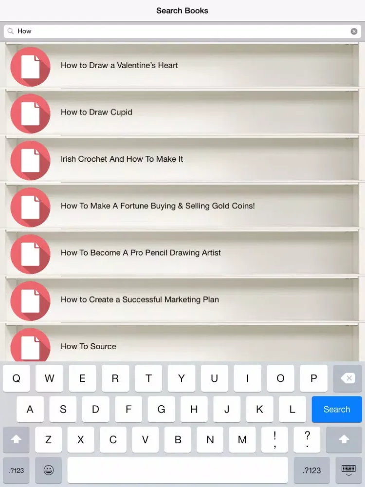 Tree of Books iPad 应用截图