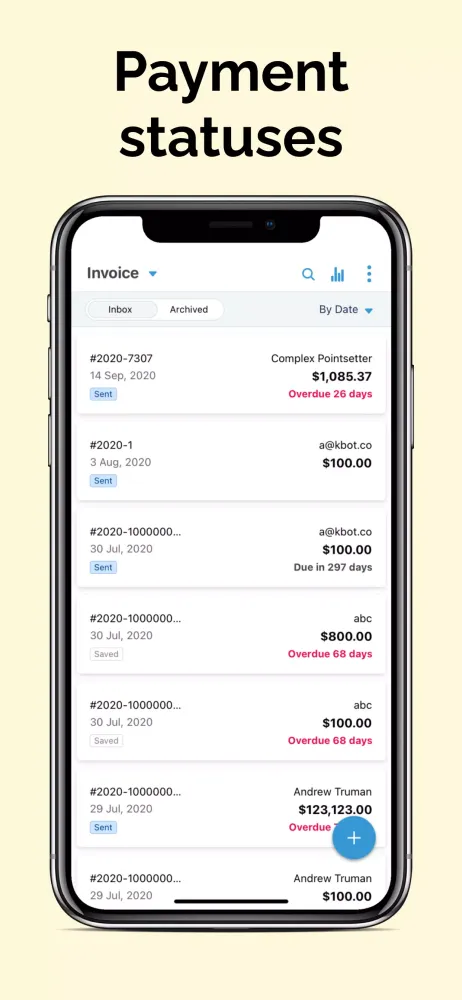 Invoice Maker & Estimate App Screenshots