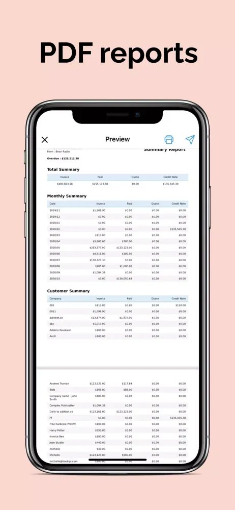 Invoice Maker & Estimate App Screenshots