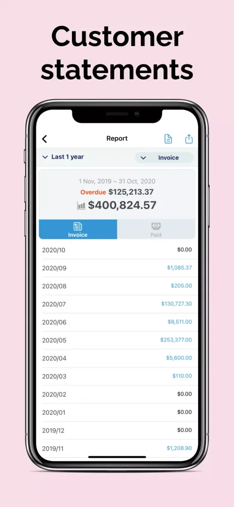 Invoice Maker & Estimate App Screenshots