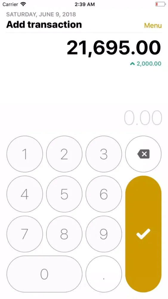 Accounting of finances - BM应用截图