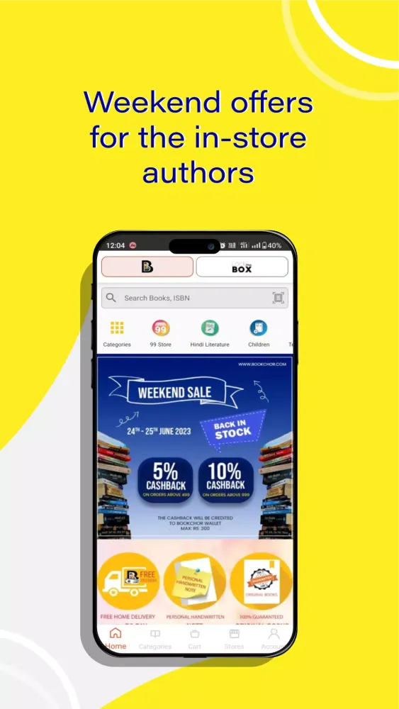 BookChor Screenshots