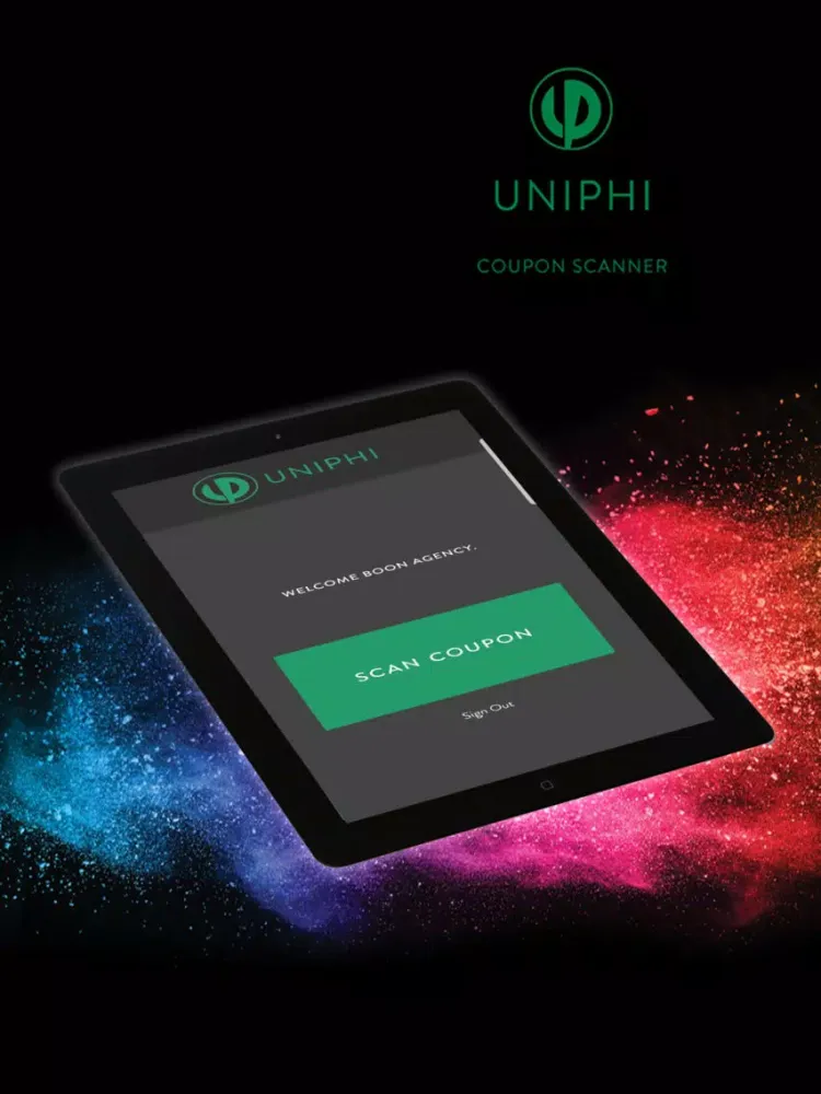 صور Uniphi Coupon Scanner iPad 