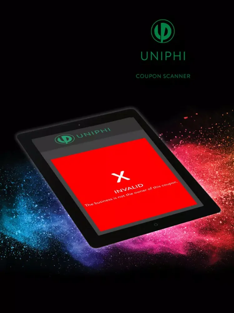 صور Uniphi Coupon Scanner iPad 