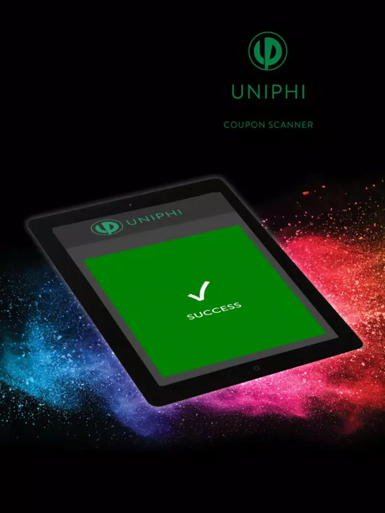 صور Uniphi Coupon Scanner iPad 
