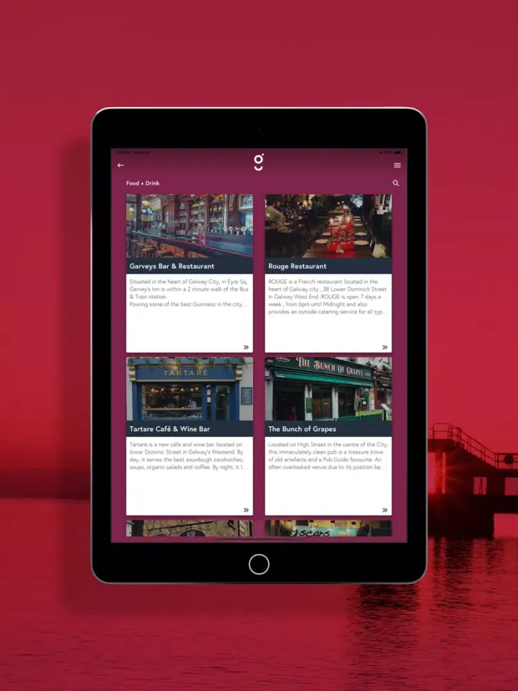 Galway App iPad 应用截图