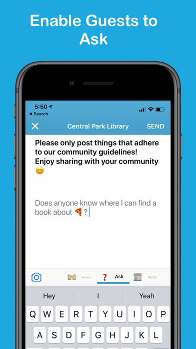 Inhood - Live Bulletin Board Screenshots
