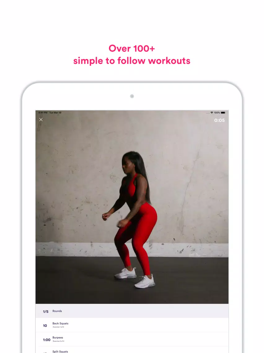 BootyMe - Butt Workouts iPad  スクリーンショット
