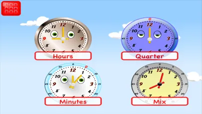 ภาพหน้าจอของ Telling Time Clock learn Lite