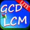 LCM GCD Prime Factor Calc Lite